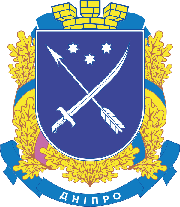 coat of arms of Dnipro