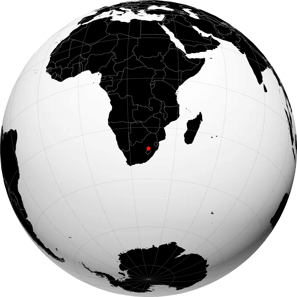 Bethlehem on the globe