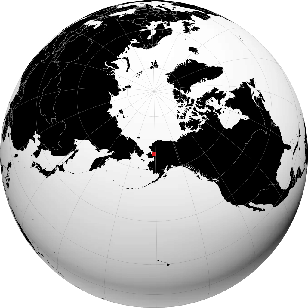 Buckland on the globe