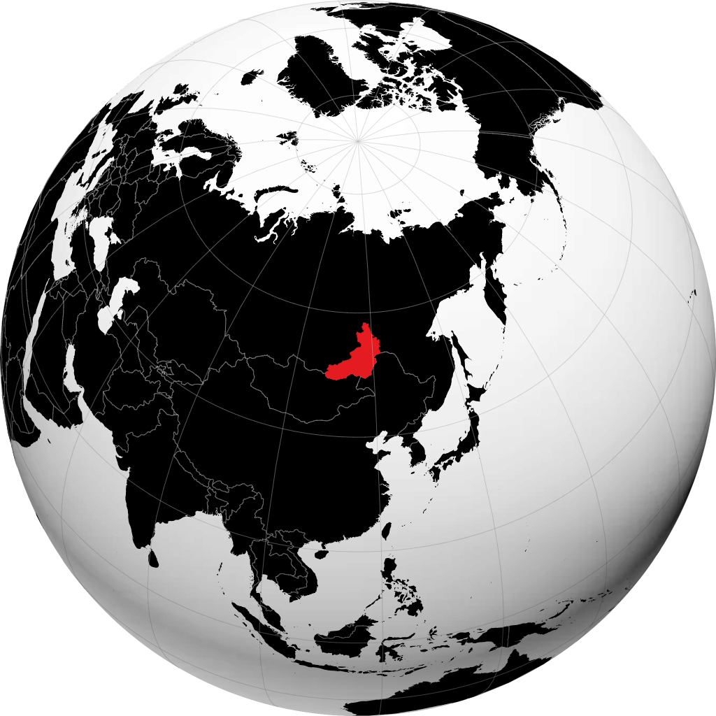 Zabaykal'skiy Kray on the globe