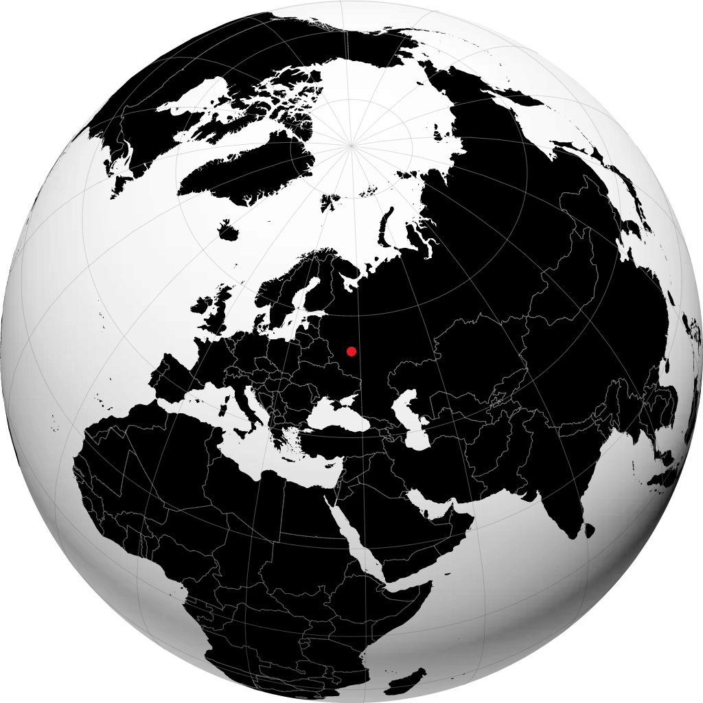 Tula on the globe