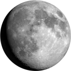 Waxing Gibbous, illumination 92.9%