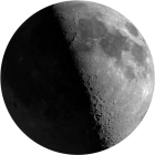 Waxing Gibbous, illumination 59%