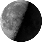 Waning Gibbous, illumination 59.6%