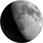 Waxing Gibbous, illumination 73.1%